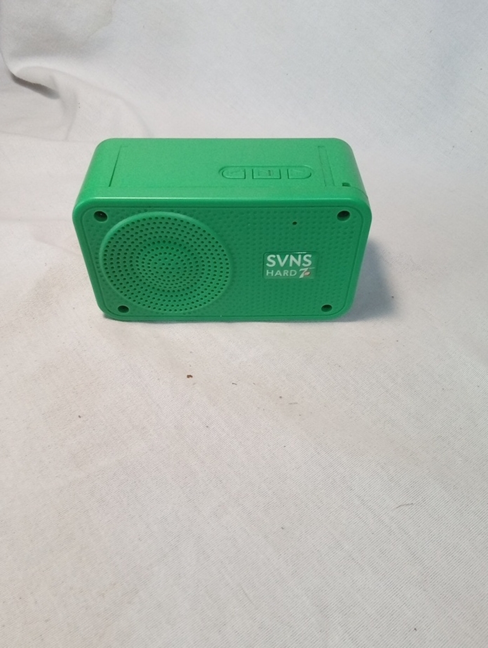 Hard 7 Green Portable Bluetooth Speaker